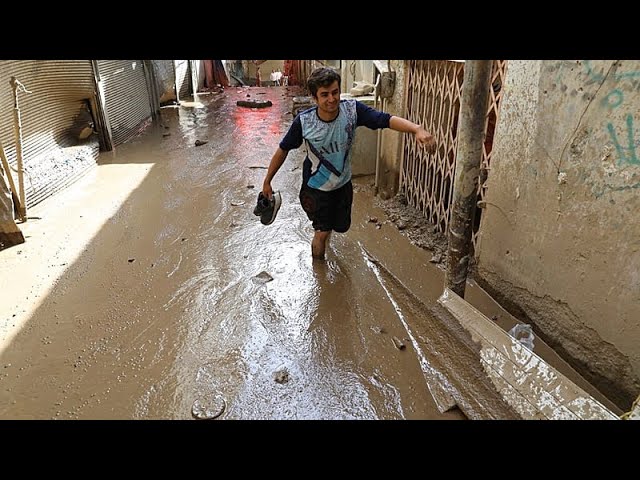 Iran : de fortes pluies suivies d'inondations causent d'énormes dégâts