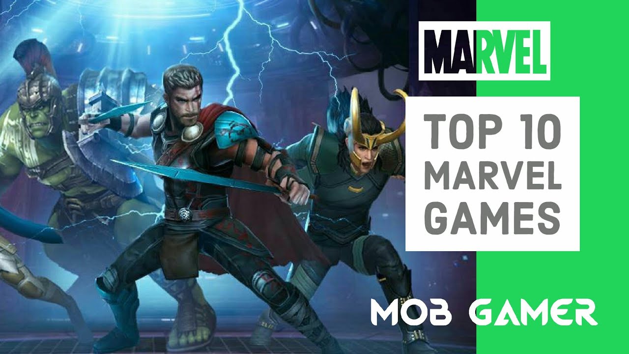 Top 10 MARVEL Games for Mobile (Android/iOS) YouTube