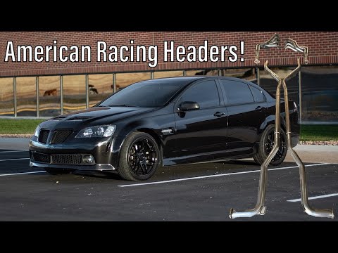 Pontiac G8 American Racing Headers Install!