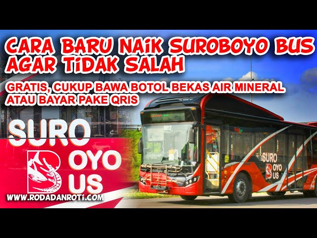 Naik Suroboyo Bus Gratis Bayar Sampah Atau QRIS Wisata Keliling Surabaya Murah class=