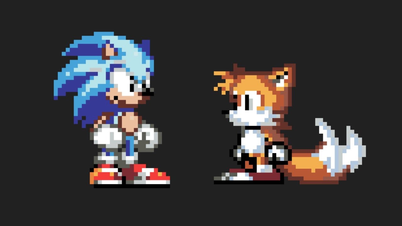 Pixilart - Classic Sonic and Tails by SIG7