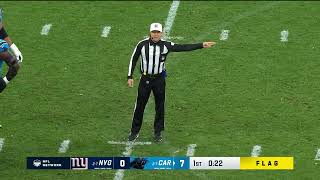 NFL ref says false start in German