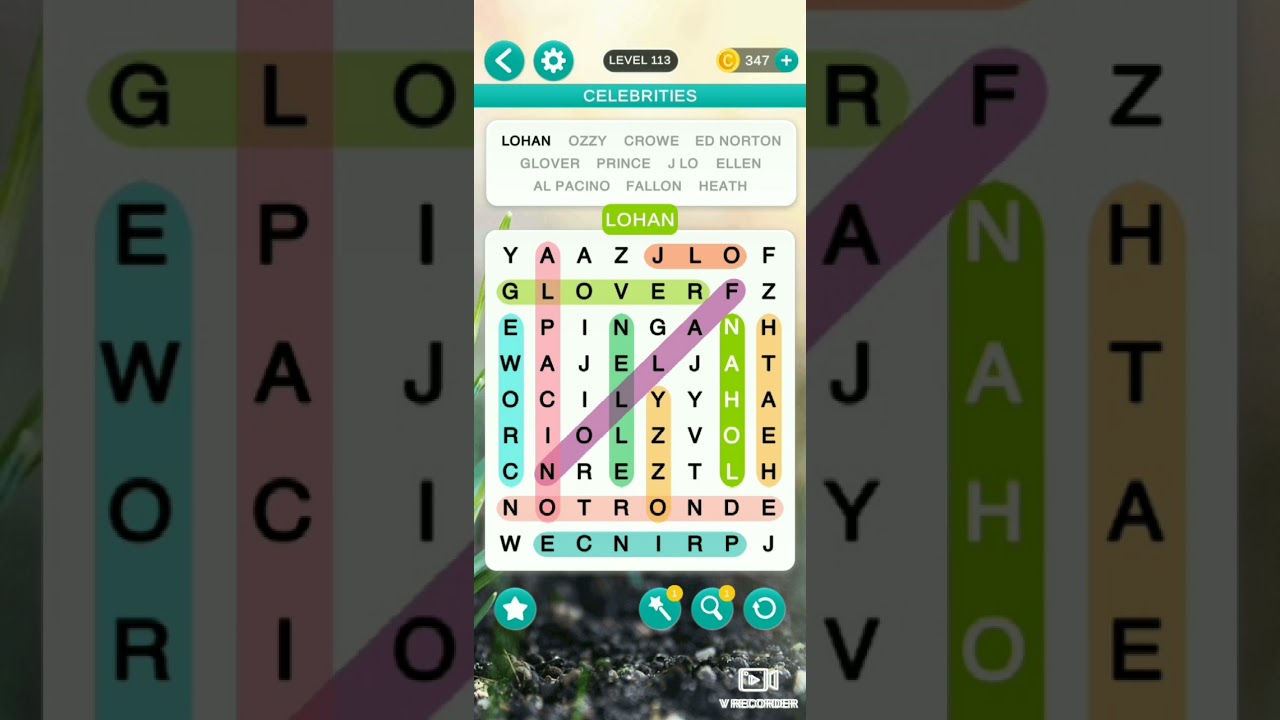 Level 111 - Level 120 Walkthrough - Word Search Journey