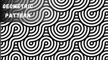 Easy Seamless Geometric Patterns in Adobe Illustrator #patterns