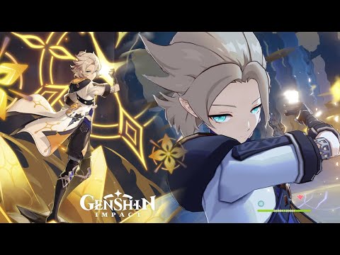 Genshin Impact - Albedo Level 80 First Look Gameplay - All Skills Show 1.2 Ver Update