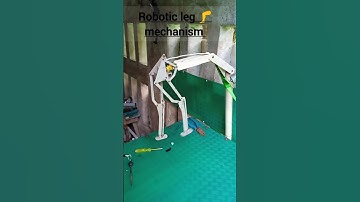 human robotic leg mechanism working | science project #shorts #viral #trending #science #robotics