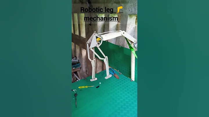 human robotic leg mechanism working | science project #shorts #viral #trending #science #robotics