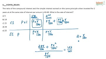Different Rate of Interest Based Question | Advanced Example 24 |Simple Interest & Compound Interest