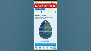 Yaytsogram cipher code November 8 #Yaytsogram #yaytsogramcipher #ciphercodes #ciphertext #airdrop