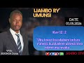 01 05 2026 ISENGESHO IJAMBO RY UMUNSI SESONGA DUNIA JAMBO STV 