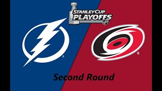 NHL 24 Stanley Cup Playoffs Round Two Hurricanes vs Lightning Game 4