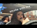 hotboxing the whip with the bongg