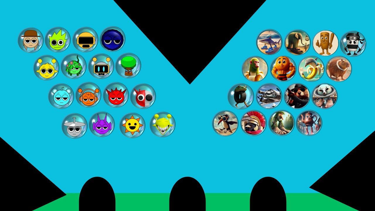 Marble Race : SPRUNKI VS Italian Brainrot - Who wil Win?