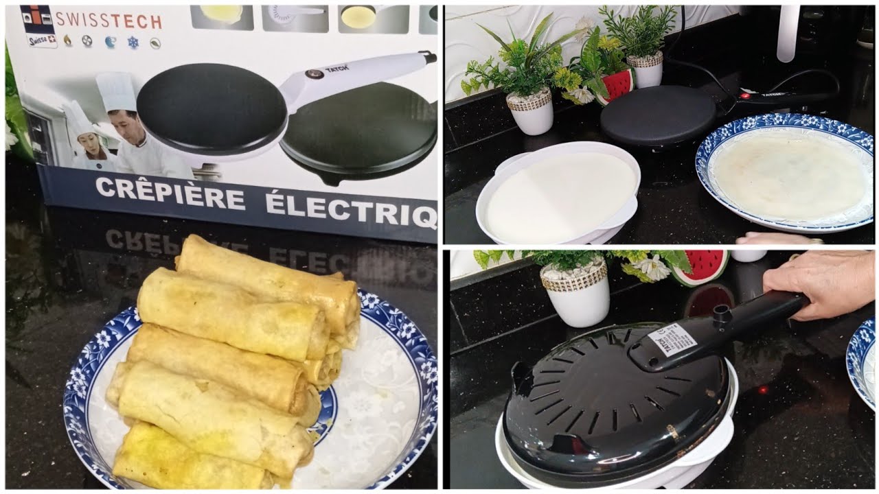 الآلة العجيبة لتحضير ورقة البسطيلة و نيم بالخضر في القلاية الهوائية 🌮🔥✨