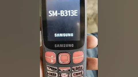Samsung B313e how to hard reset with secret code: