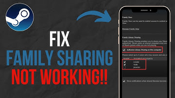 How to Fix Steam Family Sharing Not Working (easy)