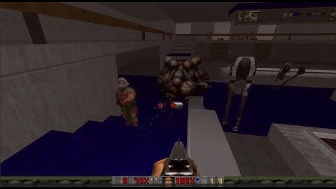 Sockey does Doom Wads!!! UV mode. Chaos in the base! Fun with custom monsters from Realm667.