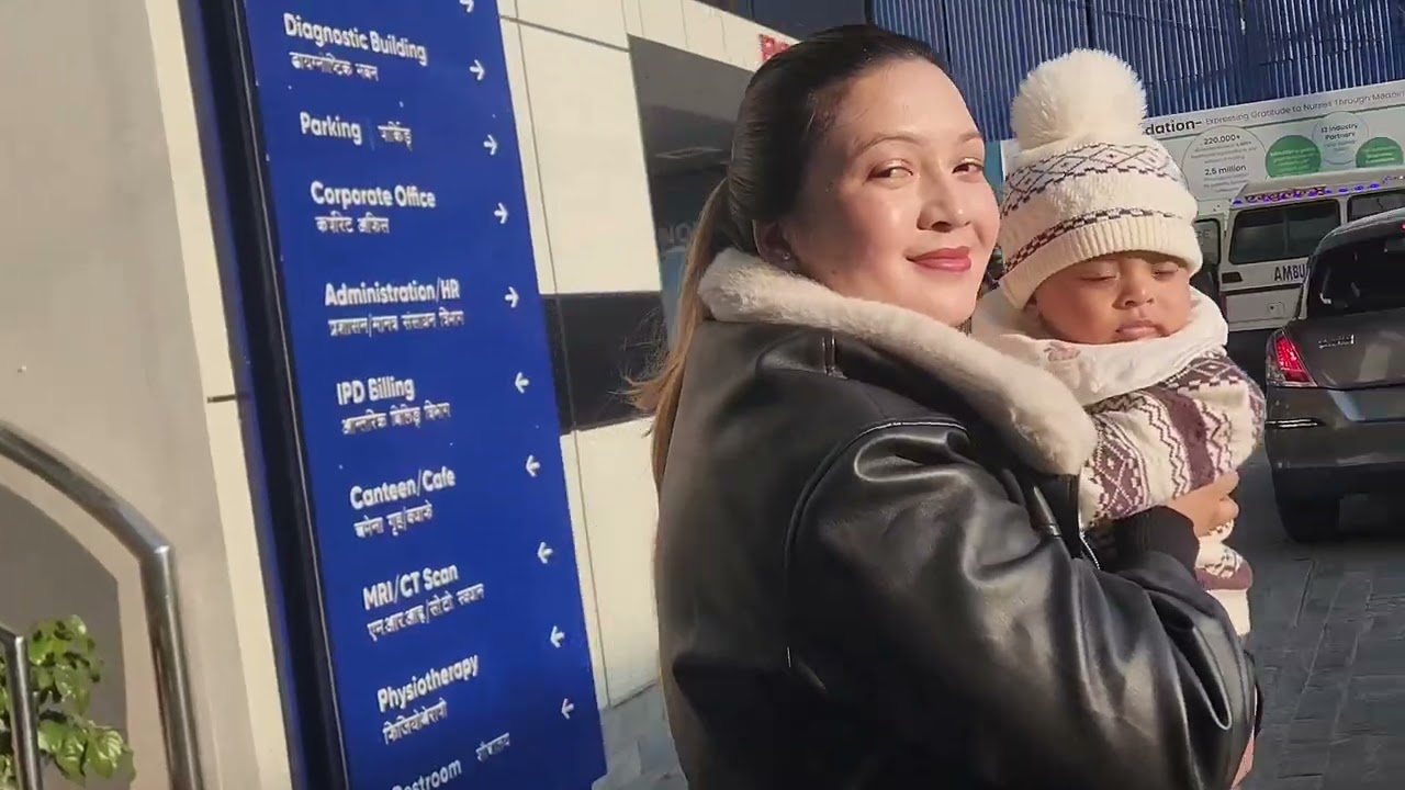 Norvic international hospital visiting bebu AARDEEP see to Shnaya 2082/09/19