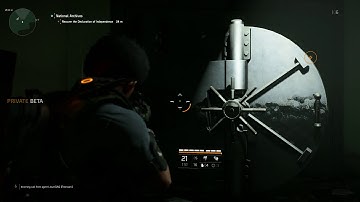 The Division 2 Private Beta PC Gameplay - Recover the Declaration of Independence  [1440p 60fps]