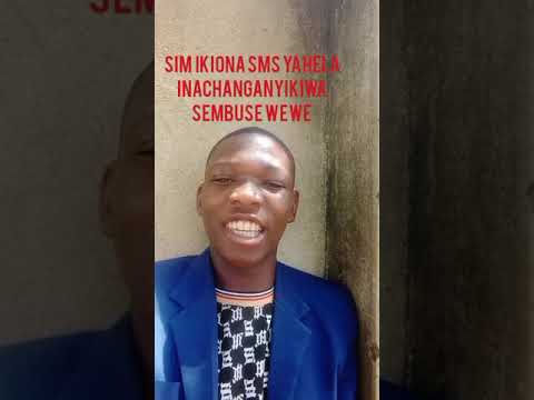 SIM IKIPATA SMS YA HELA WAGA INACHANGANYIKIWA