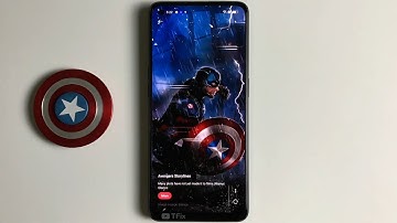 Lock screen magazine on OPPO Reno7 Android 12