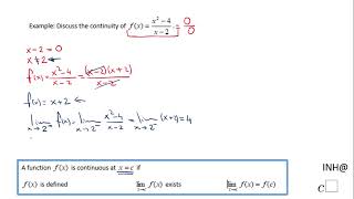 INH: Continuity #3