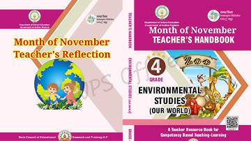 4th Class EVS Teachers Handbook Month of November | 4th Class EVS Reflection | EVS Teacher dairy 