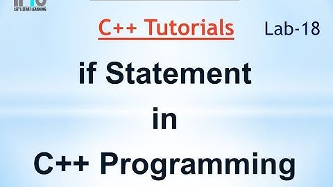 If Statement in C++ Complete Vedeo in Urdu-Hindi by IT4Solutions Vedeo 18