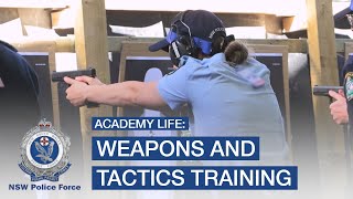 Academy Life: Weapons and Tactics Training - NSW Police Force