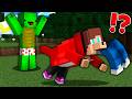 JJ Pranked Mikey as a Dog in Minecraft?! Maizen