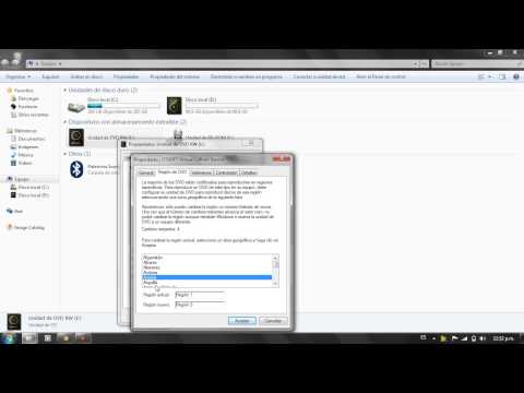 Video: Cómo Cambiar La Región Del DVD