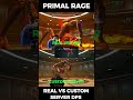 ONCE HUMAN PRIMAL RAGE MAIN SERVER VS CUSTOM SERVER DPS REVIEW🥶#oncehuman