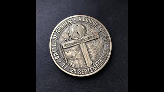 Operation Market Garden WW2 commemorative challenge coin.