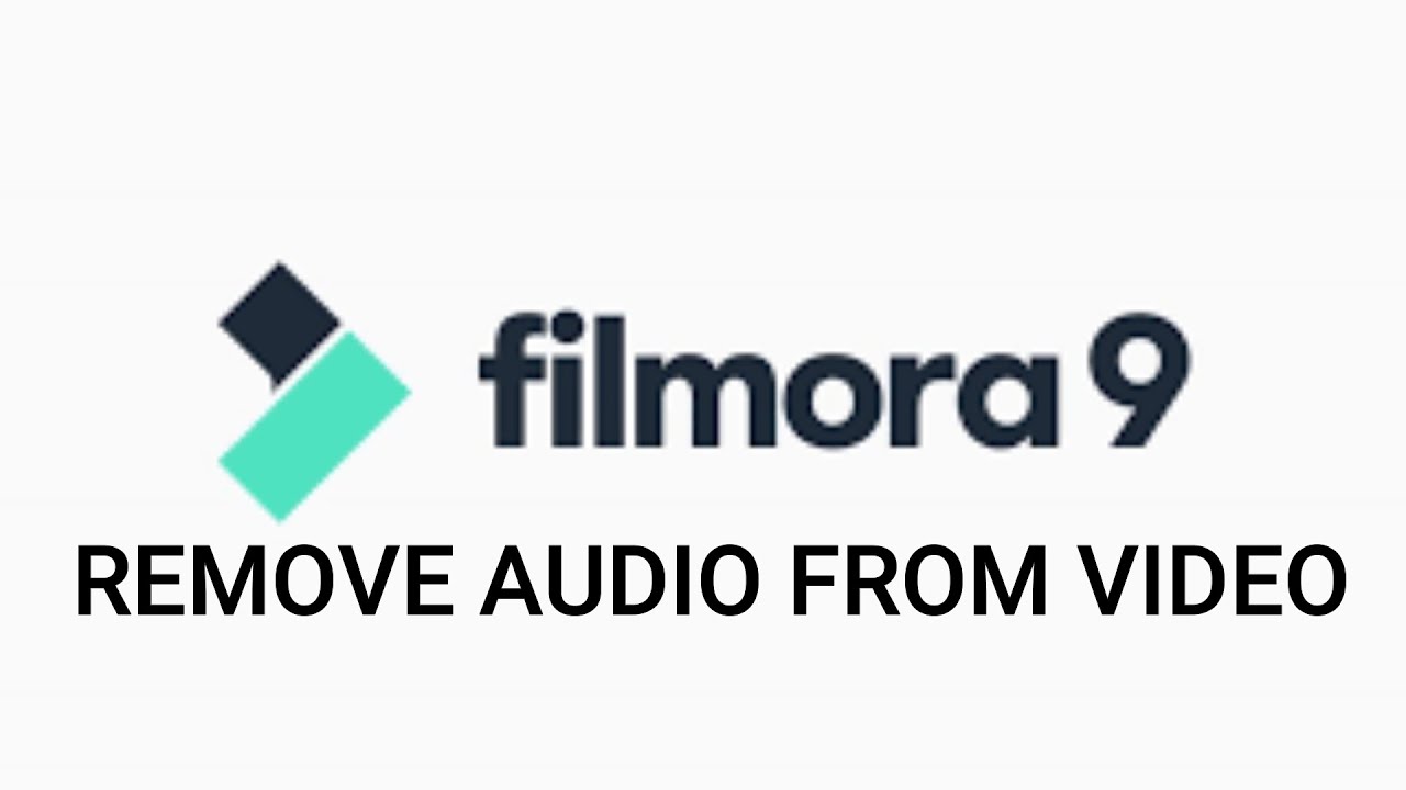 How To Remove Music From Video In Filmora 9 Tutorial YouTube