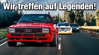 Audi Sport Quattro - Straßenauto und Rallyeversion vereint.