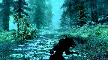 Elder Scrolls Skyrim - Werewolf Gameplay