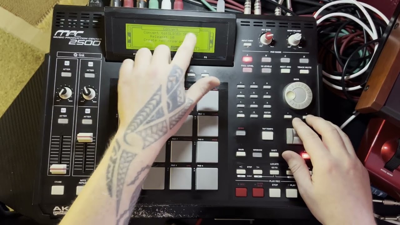 Setup Tour # 2 - Akai MPC2500 – perusominaisuudet ja beatin teko
