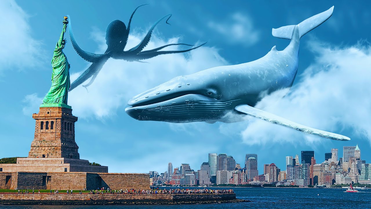 ⁣Deniz Canlıları Birden Uçmaya Başlasaydı Ne Olurdu?