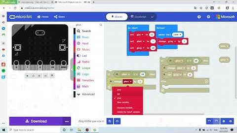 Hướng dẫn làm đồng hồ thời gian bằng Microbit