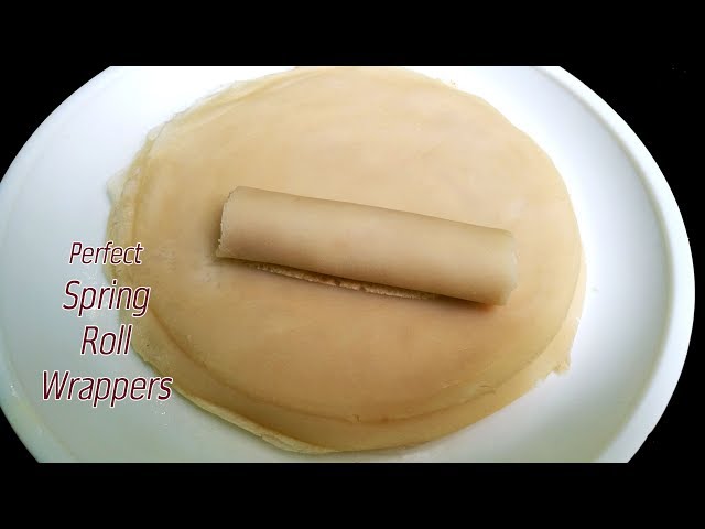 Homemade Spring Roll Wrappers(Sheets) –