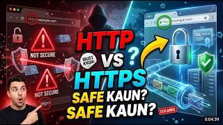 Ek Choti 'S' Aapka Data Kaise Bachati Hai? 🤯 | HTTP vs HTTPS
