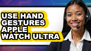How To Use Hand Gestures Apple Watch Ultra (New 2025)