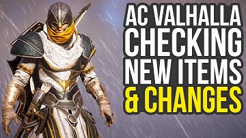 Checking New Items & Changes In Assassin