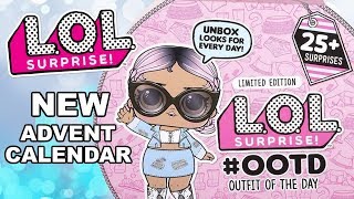 NEW LOL Surprise #OOTD Advent Calendar | L.O.L. Outfit of the Day Limited Edition Jet Set QT