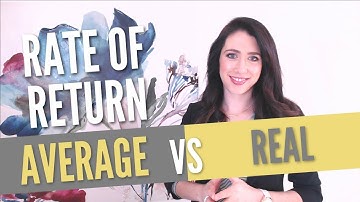 Real Rate of Return: Average Rate of Return Is Not Real