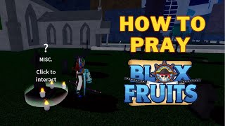 How To Pray To Gravestone NPC in Blox Fruits | Haunted Castle | Third Sea screenshot 4