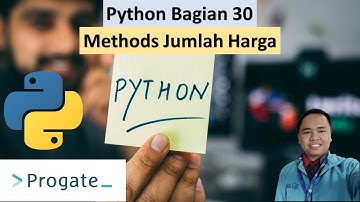 #30 Methods untuk jumlah harga Python