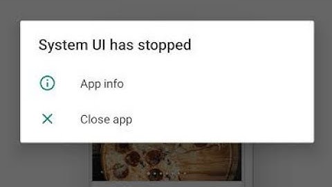 system ui has stopped fix mi xiaomi redmi phone