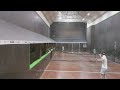 Seacourt Silver Racquet 2025 - Qualifiers - Algernon Nottingham vs Tim Armstrong