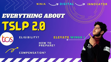 All about TSLP 2.0 |✨TCS  Elevate wings 1 ✨| ninja to digital | T-shaped learning path | 2022